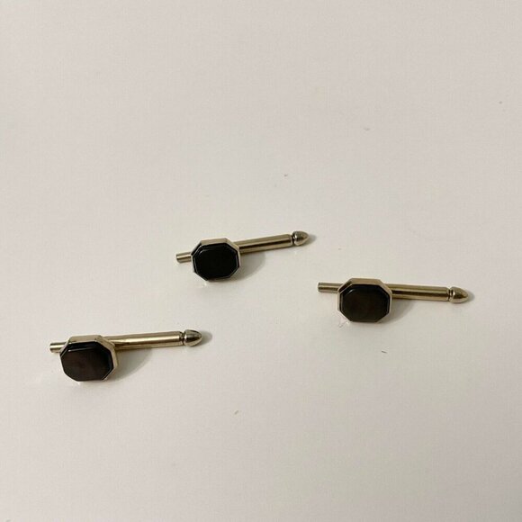 Vintage Swank Cufflinks and Tuxedo Shirt Studs - Picture 9 of 14